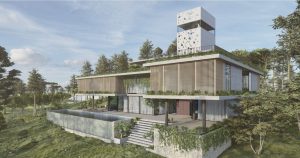 Thiết kế kiến trúc biệt thự tại Hoành Bồ - HB01 Villa do Studio 102 thực hiện