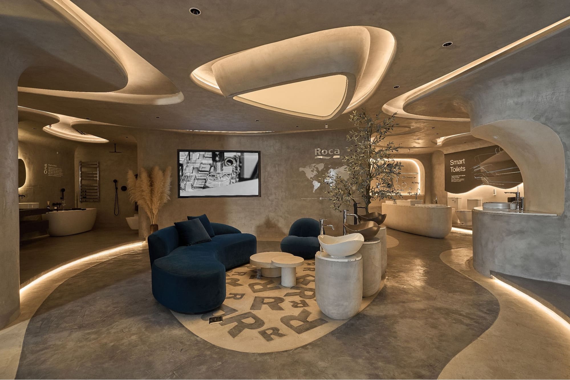 Dự án không gian trưng bày ROCA do Studio 102 thực hiện Studio