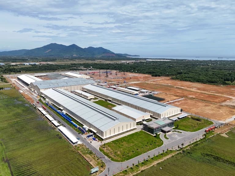 Vị trí xây dựng nhà máy