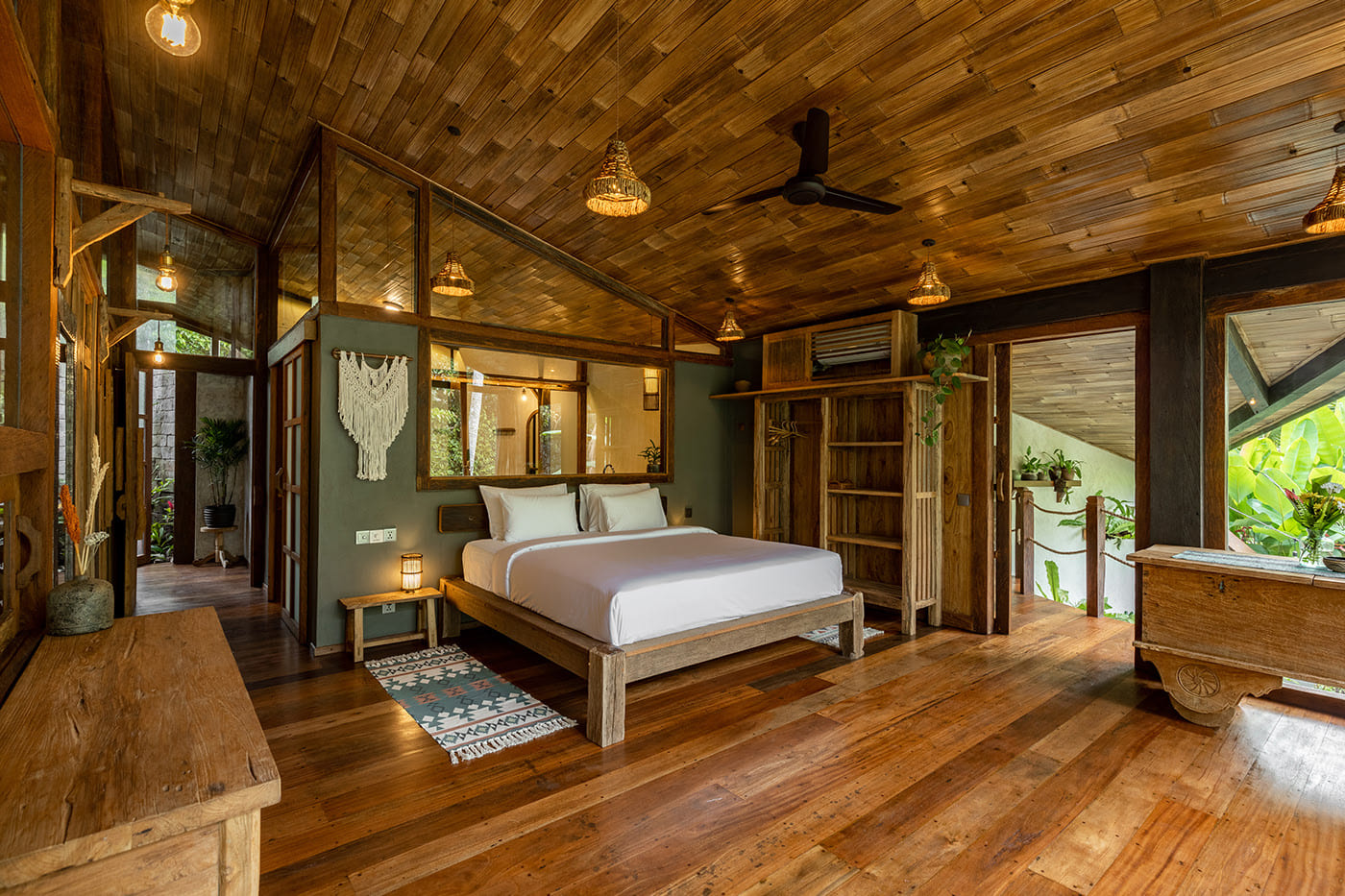 Villa hiện đại pha nét rustic