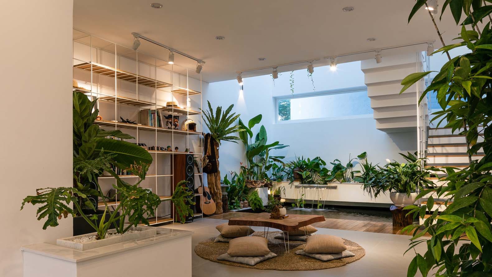 Nội thất gắn liền với yếu tố xanh