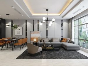 Chung cư phong cách hiện đại sang trọng