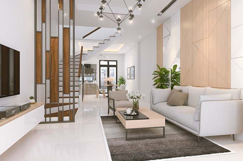 Hiện đại tối giản, chú trọng ánh sáng và công năng
