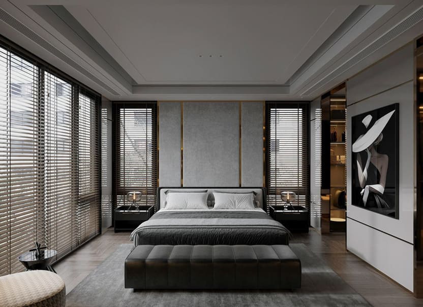 Phòng ngủ hiện đại tối giản
