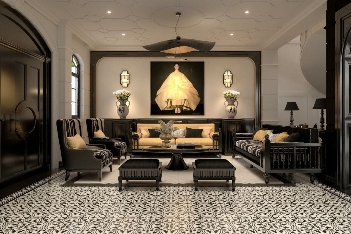 Thiết kế nội thất phong cách Indochine