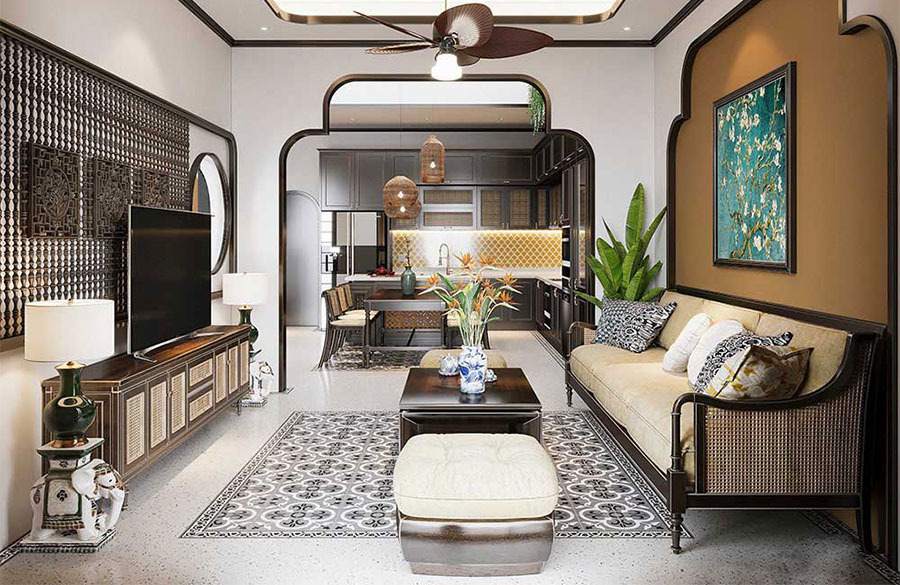 Thiết kế thi công nội thất biệt thự