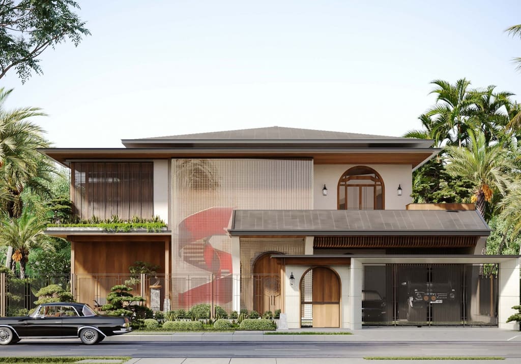 Phong cách kiến trúc Tropical