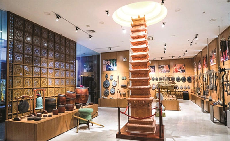 Ánh sáng trong thiết kế bảo tàng