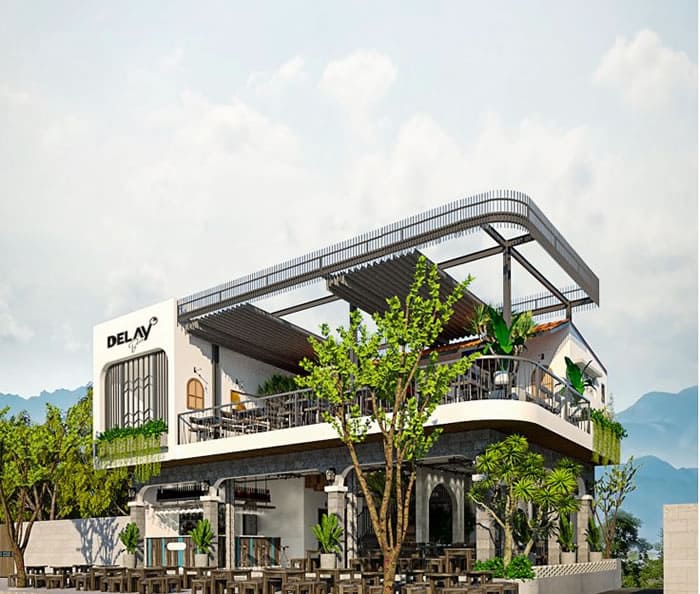 Nhà hàng phong cách nhiệt đới