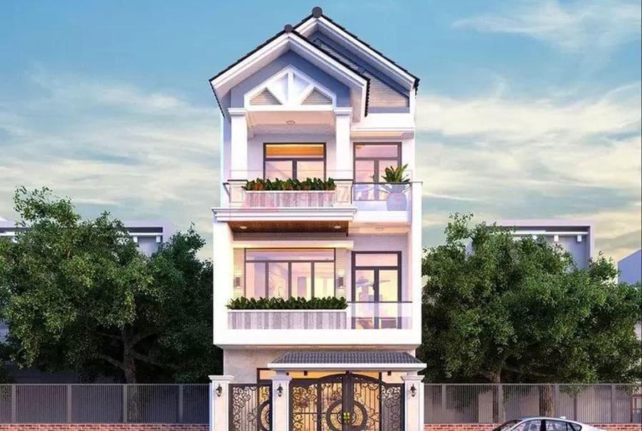 Mẫu thiết kế nhà ống được ưa chuộng tại Việt Nam