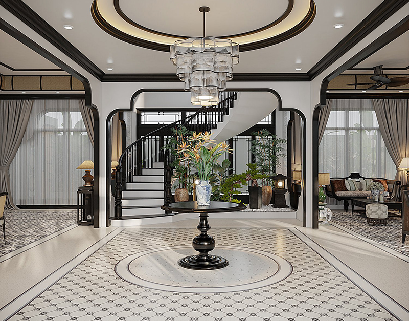 Biệt thự Indochine không gian mở