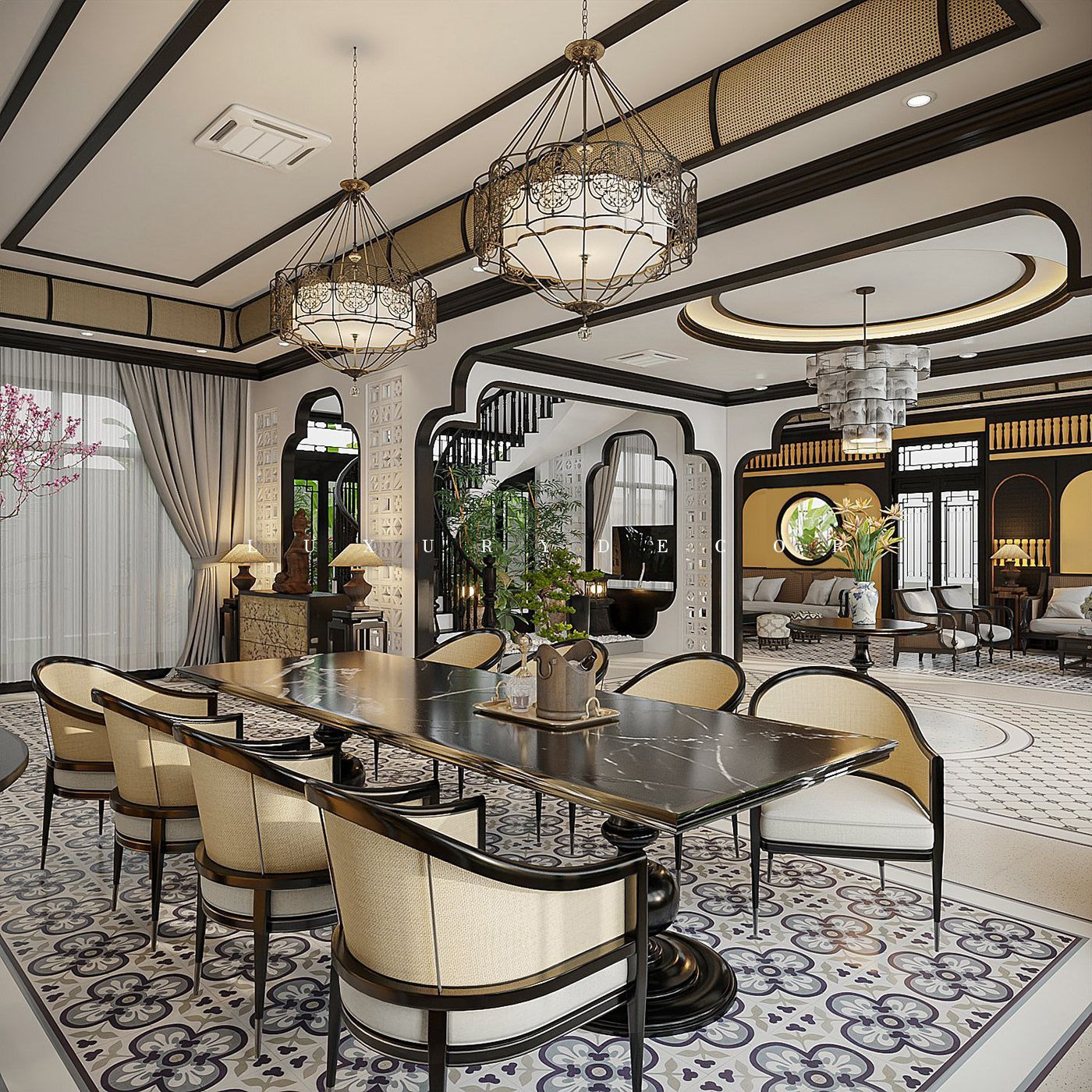 Biệt thự có không gian rộng