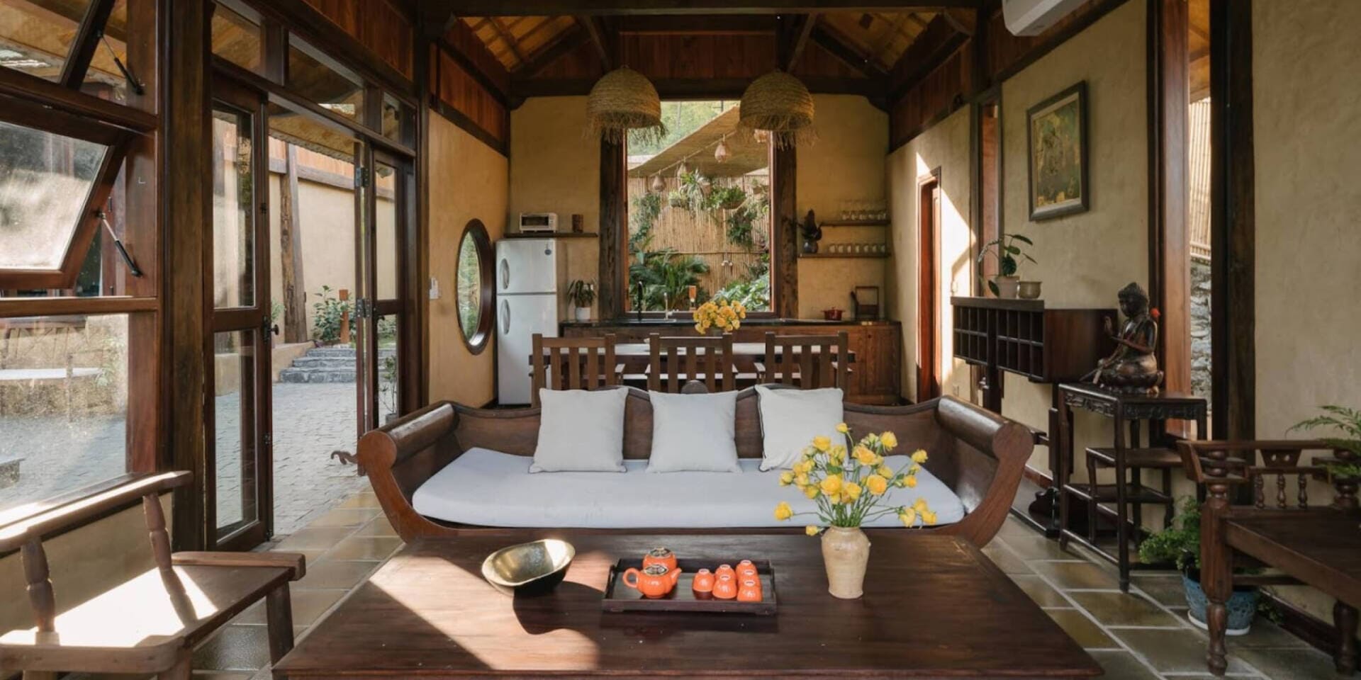 Mẫu thiết kế homestay mang hơi thở truyền thống Việt