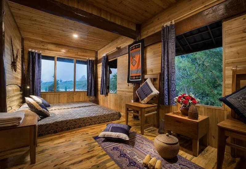 Mẫu thiết kế homestay phong cách Rustic vùng cao