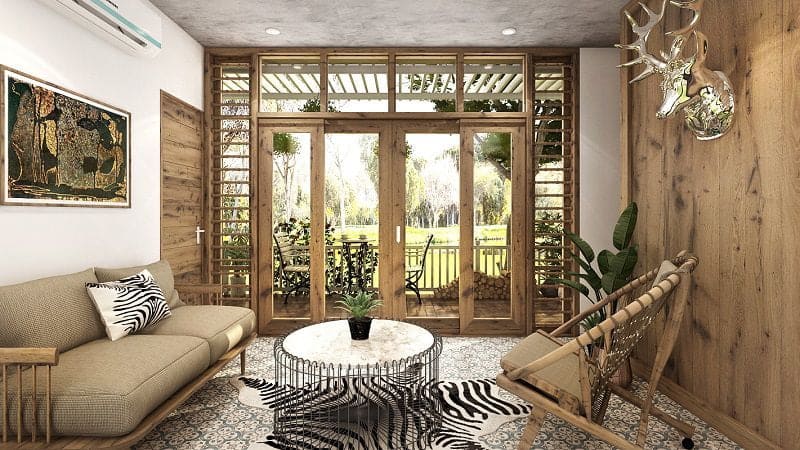 Mẫu thiết kế homestay phong cách Scandinavian nhẹ nhàng