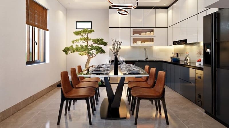 Phòng bếp nhà ống