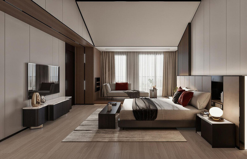 Thiết kế nội thất phòng ngủ 40m2