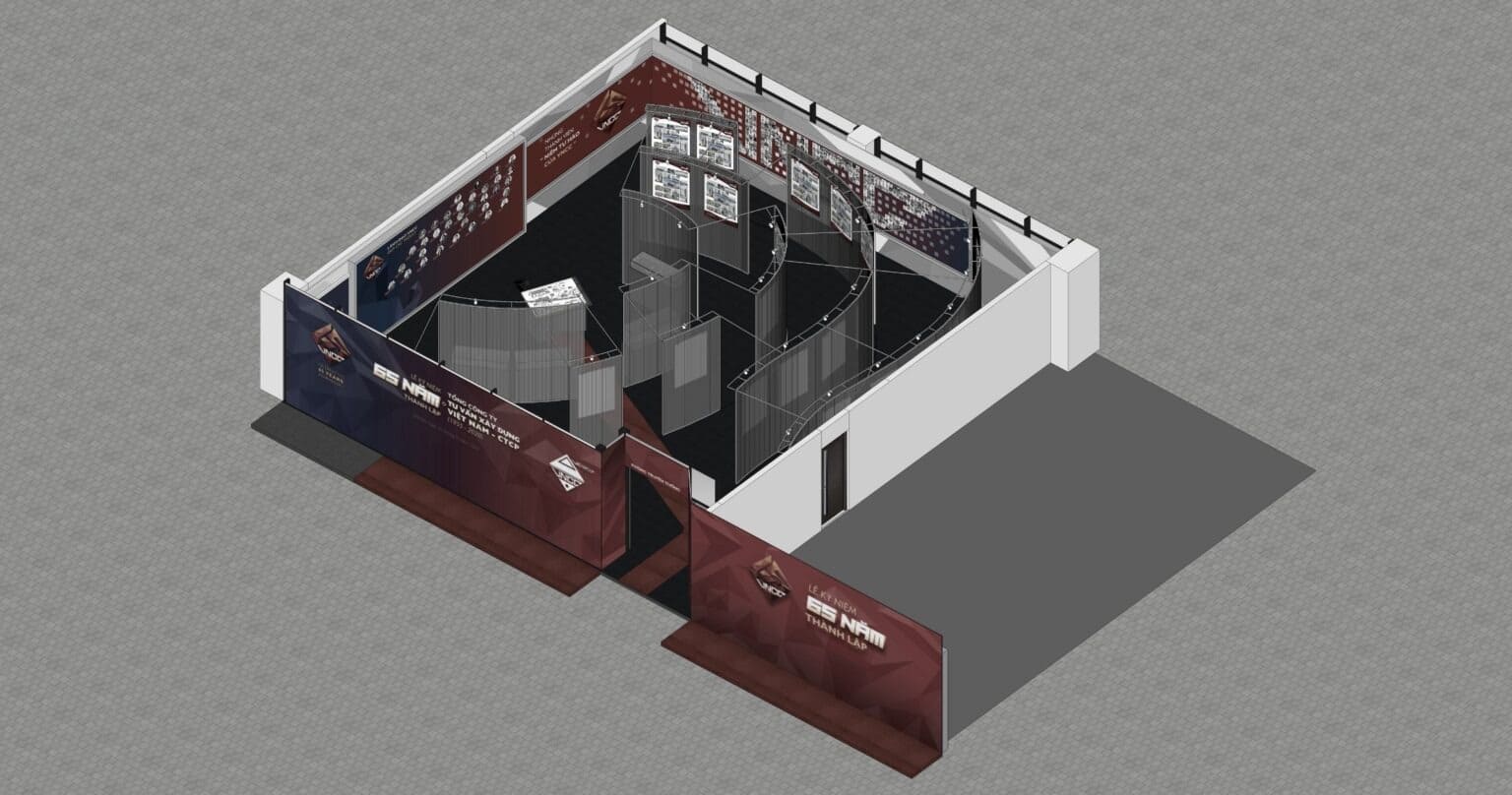 Bố cục không gian triển lãm