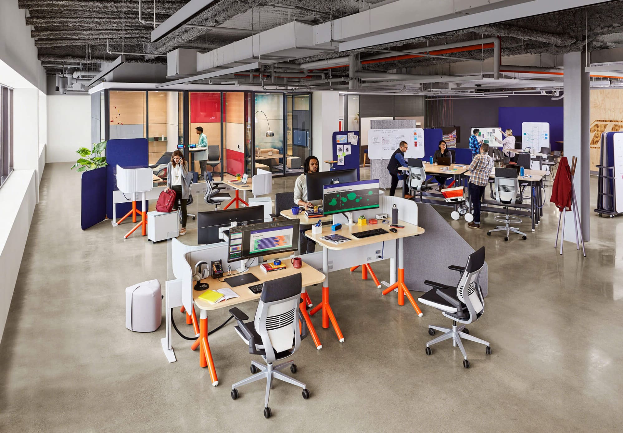 Văn phòng đa năng, chuyển đổi thông minh