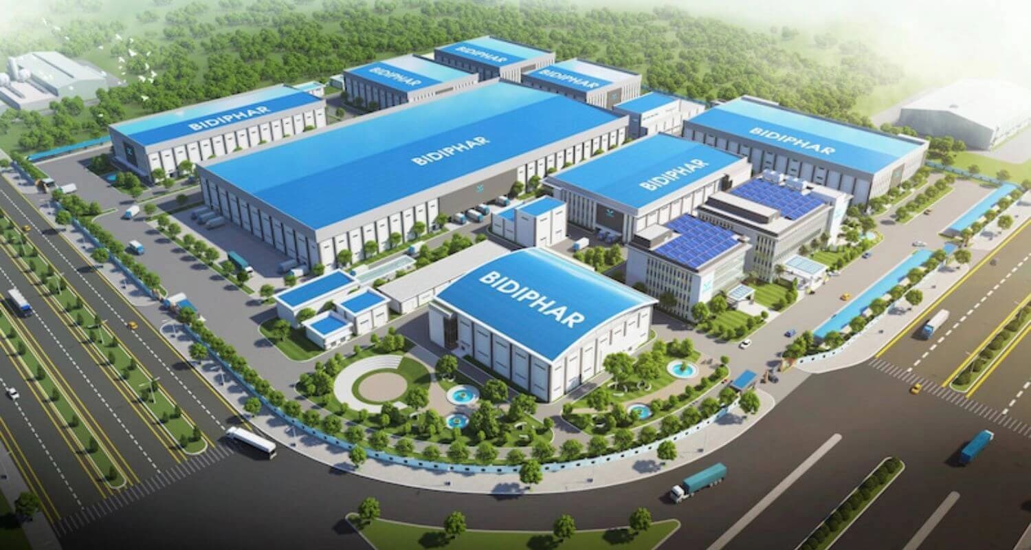 Khu nhà máy dược phẩm theo tiêu chuẩn cao