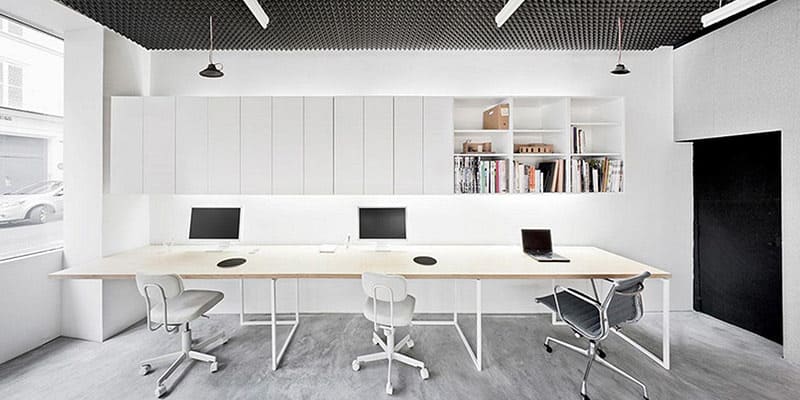 Văn phòng phong cách tối giản